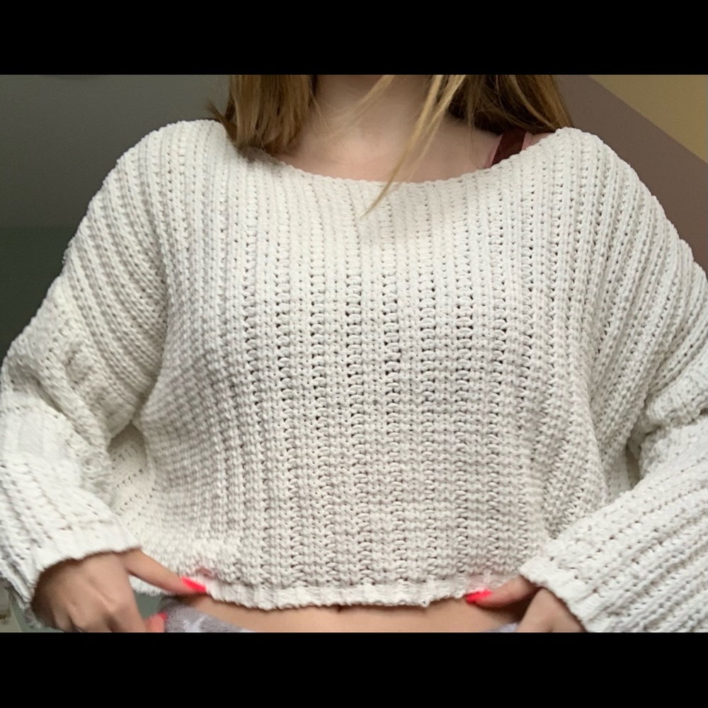 Forever 21 cropped sweater